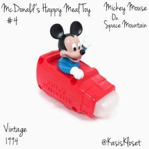 1994 McDonalds Toy Disneyland Adventures